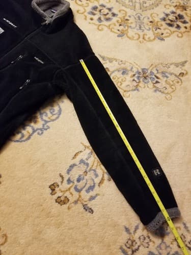 Patagonia R4 Regulator Polartec Hi Pile Fleece Zip Jacket Black Mens L SRAM Bike - Thumbnail 17