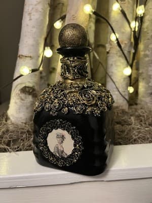 CUSTOM Handmade Christmas Tree Ornament Wall Art Bottle Clay Creative Gift USA - Thumbnail 14