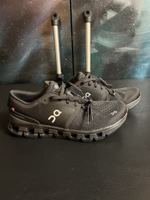ON Cloud X 4 Running Shoes Women's 9.5 Black 3WE30070106 Hiking Running Gym - Thumbnail 3