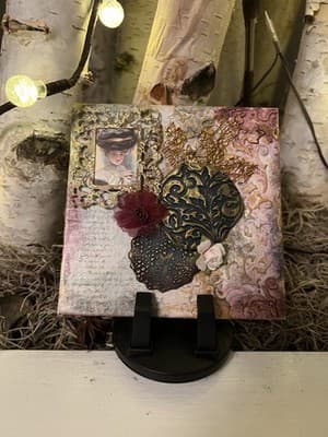 Handmade Wall Art Clay Candle Holder 3D Painting LOCAL ARTIST Creative Gift - Thumbnail 19