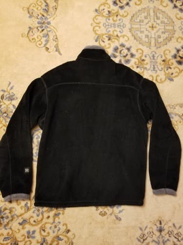 Patagonia R4 Regulator Polartec Hi Pile Fleece Zip Jacket Black Mens L SRAM Bike - Thumbnail 10