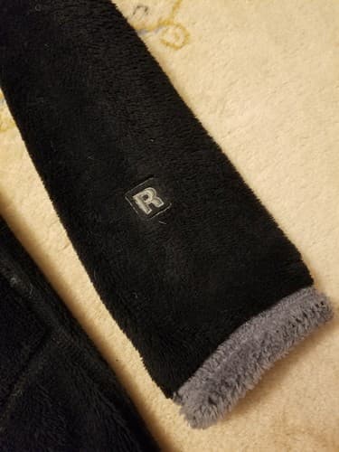 Patagonia R4 Regulator Polartec Hi Pile Fleece Zip Jacket Black Mens L SRAM Bike - Thumbnail 18