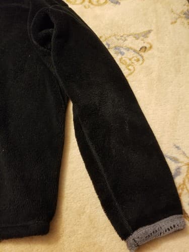 Patagonia R4 Regulator Polartec Hi Pile Fleece Zip Jacket Black Mens L SRAM Bike - Thumbnail 13