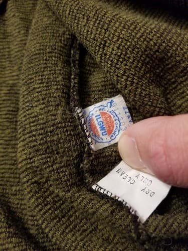 Vintage Burberrys Of London Jumper Sweater Womens XL 90s Crew Green USA Union - Thumbnail 4