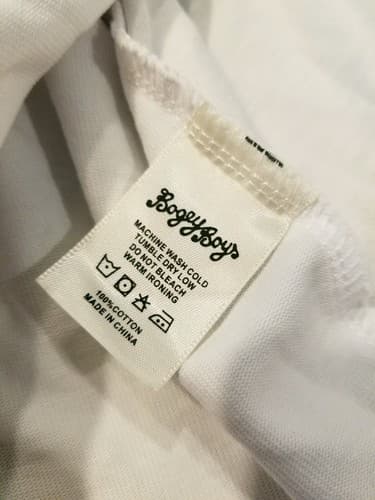 Rare BOGEY BOYS White Golf T Shirt Double Now Triple Later Pink Panther Large L - Thumbnail 5