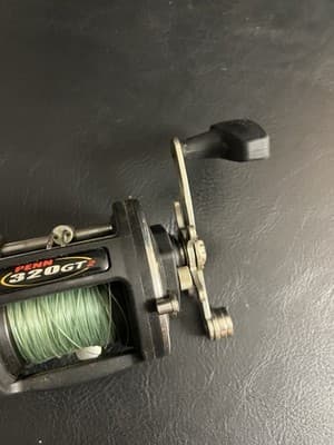 Penn 320 GT2 4.3:1 Trolling Super Levelwind Fishing Reel Right Hand + Box Manual - Thumbnail 9