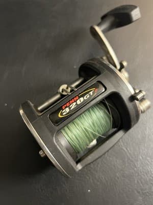 Penn 320 GT2 4.3:1 Trolling Super Levelwind Fishing Reel Right Hand + Box Manual - Thumbnail 8