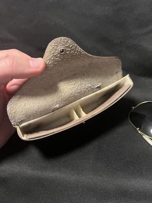 VTG 1990's 58[]14mm B&L RAY BAN Gold Wraparounds G15 Pilot AVIATOR Sunglasses - Thumbnail 14