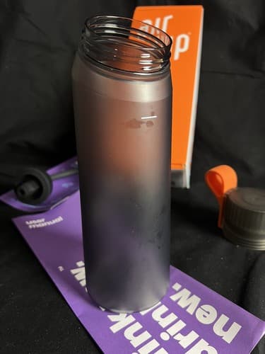 Air Up Water Bottle Straw Mouthpiece Black With Box Used Condition *No Pods - Thumbnail 8
