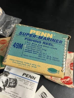 Penn 320 GT2 4.3:1 Trolling Super Levelwind Fishing Reel Right Hand + Box Manual - Thumbnail 6