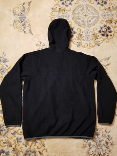 Patagonia Light Synchilla Snap T Hoody Black Full Zip Fleece Jacket Men’s XL - Thumbnail 6