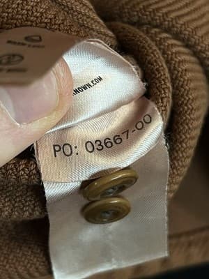 Outerknown Chroma Blanket Shirt 100% Organic Cotton Mens L Copper Coziest Ever - Thumbnail 11