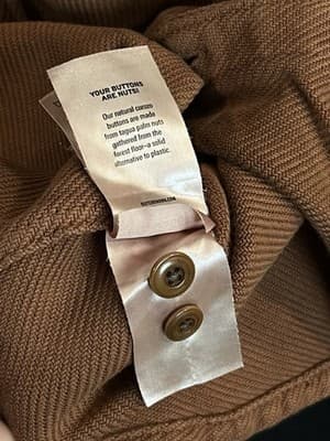 Outerknown Chroma Blanket Shirt 100% Organic Cotton Mens L Copper Coziest Ever - Thumbnail 10