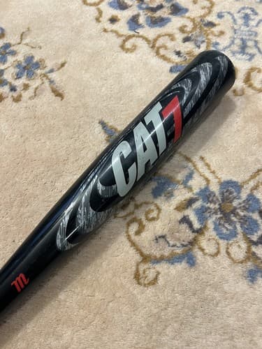 Marucci Bat Cat 7 Black BBCOR AV2 Knob 32in/29oz -3 2 5/8" Barrel MCBC7CB Used - Thumbnail 9