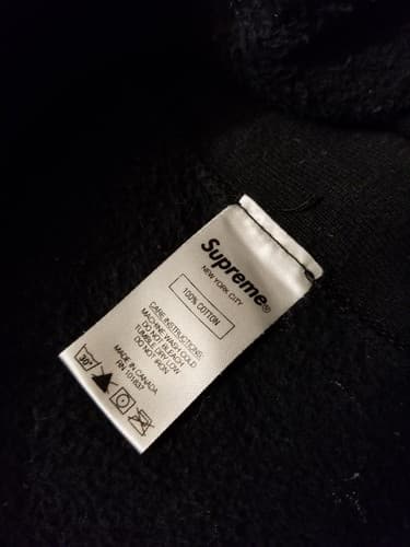 Supreme The Most Black Sweatshirt Hoody Mens Large Hooded Street Skate Wear L - Thumbnail 11