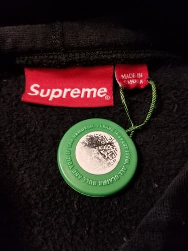 Supreme The Most Black Sweatshirt Hoody Mens Large Hooded Street Skate Wear L - Thumbnail 3