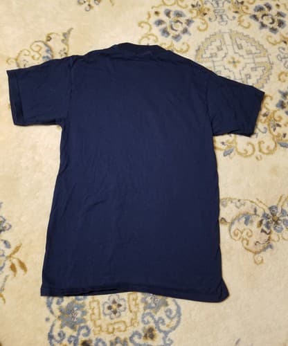 Vtg 1997 Seattle Mariners Champions Graffiti Shirt MLB Navy Blue Medium M Logo 7 - Thumbnail 4