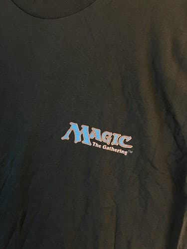 MTG Hurloon Minotaur T-Shirt New Magic the Gathering 1994 WOTC Vintage Mens L - Thumbnail 6