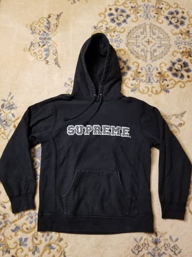 Supreme The Most Black Sweatshirt Hoody Mens Large Hooded Street Skate Wear L - Thumbnail 5