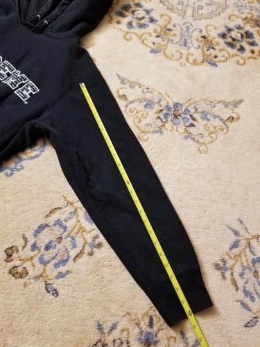 Supreme The Most Black Sweatshirt Hoody Mens Large Hooded Street Skate Wear L - Thumbnail 15