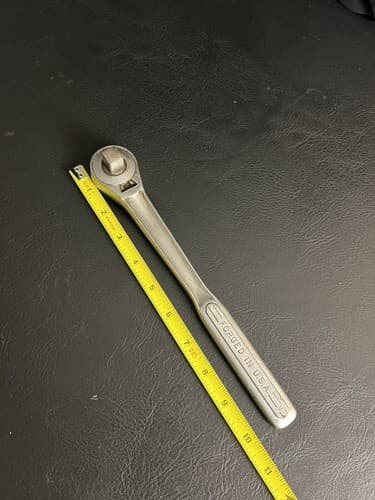 VTG Craftsman USA 🇺🇸 V= 1/2" 10 Inch Ratchet Wrench with Oil Port - Thumbnail 7