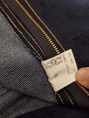 Vtg NWT Lee Riders Regular Fit Boot Cut Jeans Indigo Denim 40x32 38x31 Union USA - Thumbnail 10