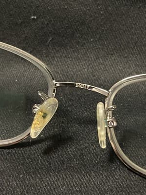 Coach HC5072Q 9015 Silver Black Oval Eyeglasses Frame ONLY 51-17 135 Chain Link - Thumbnail 10