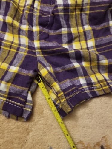 VTG Washington Huskies Boxercraft Boxer Shorts S Cheerleader Purple Yellow USA - Thumbnail 9