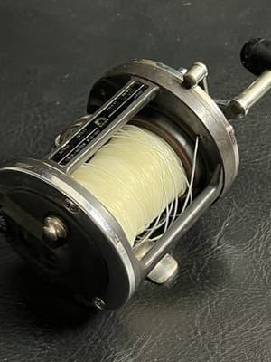 Vintage Daiwa SEALINE 27H Level Wind Trolling Fishing Reel Made in Japan - Thumbnail 3