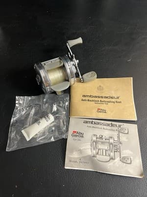 Abu Garcia Ambassadeur 5600AB – Anti-Backlash Sweden Reel + Manual Tool 5600 AB - Image 1