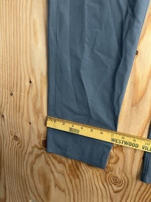 Vuori Meta Pants Mens 34x29 Athletic Slim Fit Grey V430S Stretch Golf Hiking - Thumbnail 13