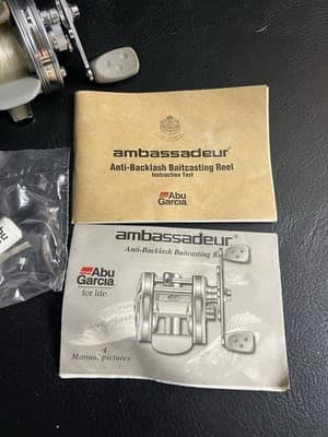 Abu Garcia Ambassadeur 5600AB – Anti-Backlash Sweden Reel + Manual Tool 5600 AB - Thumbnail 2