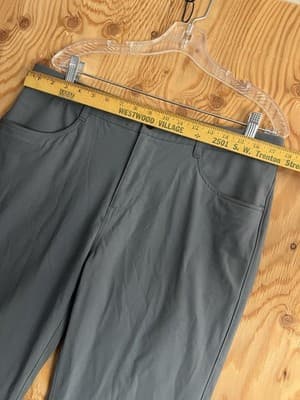 Vuori Meta Pants Mens 34x29 Athletic Slim Fit Grey V430S Stretch Golf Hiking - Thumbnail 11