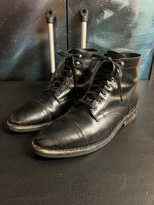 Thursday Boot Company Captain Leather Boot Cap Toe Classic Brown Men's 10.5 Wide - Image 1