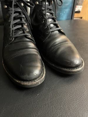 Thursday Boot Company Captain Leather Boot Cap Toe Classic Brown Men's 10.5 Wide - Thumbnail 13