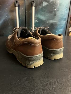 ECCO Mens 13 EU 47 Track 25 Low GoreTex Rugged Leather Boots Shoes Brown NICE! - Thumbnail 3