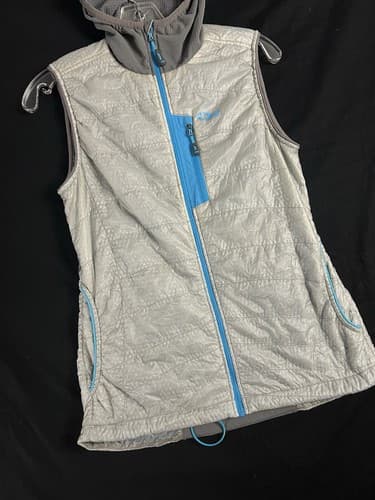 Outdoor Research Jacket Womens S Deviator Primaloft Lightweight Vest Hoody - Thumbnail 3