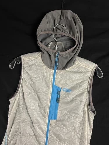 Outdoor Research Jacket Womens S Deviator Primaloft Lightweight Vest Hoody - Thumbnail 2