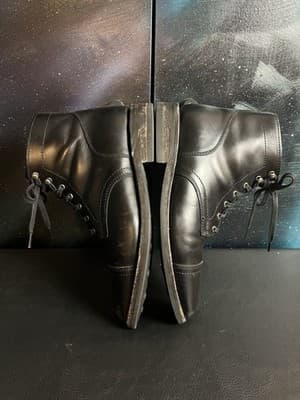 Thursday Boot Company Captain Leather Boot Cap Toe Classic Brown Men's 10.5 Wide - Thumbnail 8
