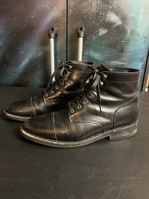 Thursday Boot Company Captain Leather Boot Cap Toe Classic Brown Men's 10.5 Wide - Thumbnail 2
