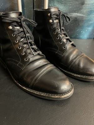 Thursday Boot Company Captain Leather Boot Cap Toe Classic Brown Men's 10.5 Wide - Thumbnail 11