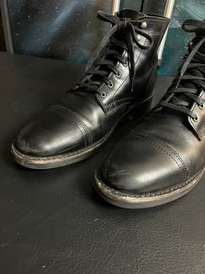 Thursday Boot Company Captain Leather Boot Cap Toe Classic Brown Men's 10.5 Wide - Thumbnail 14