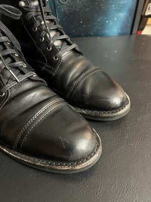 Thursday Boot Company Captain Leather Boot Cap Toe Classic Brown Men's 10.5 Wide - Thumbnail 12