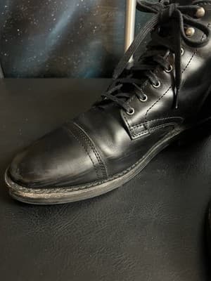Thursday Boot Company Captain Leather Boot Cap Toe Classic Brown Men's 10.5 Wide - Thumbnail 15