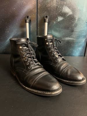 Thursday Boot Company Captain Leather Boot Cap Toe Classic Brown Men's 10.5 Wide - Thumbnail 10