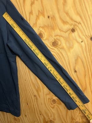 Smartwool 1/2 Zip Mens XL Merino Sport Fleece Pullover Sweater Navy Blue - Thumbnail 7