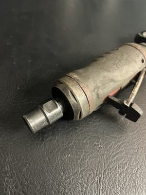 Mac Tools AG325S 1/4" Die Grinder Pneumatic Air Swivel Dixon DCP2502 USED Dirty - Thumbnail 2