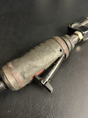Mac Tools AG325S 1/4" Die Grinder Pneumatic Air Swivel Dixon DCP2502 USED Dirty - Thumbnail 3