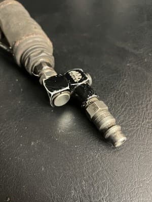 Mac Tools AG325S 1/4" Die Grinder Pneumatic Air Swivel Dixon DCP2502 USED Dirty - Thumbnail 6