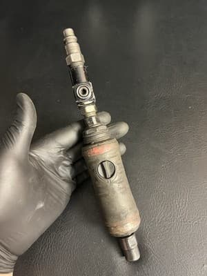 Mac Tools AG325S 1/4" Die Grinder Pneumatic Air Swivel Dixon DCP2502 USED Dirty - Thumbnail 12